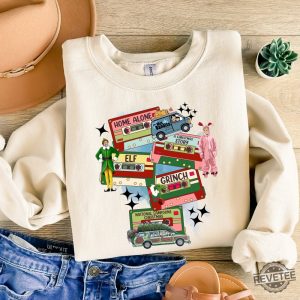 Christmas Music Cassette Tapes Sweatshirt Christmas Songs Shirt Christmas Party Shirt Merry Christmas Shirt revetee 6