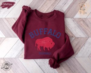 Buffalo Football Vintage Shirt Retro Buffalo Football Crewneck Sweatshirt Buffalo Bills Football Tshirt Bills Football Gift giftyzy 14