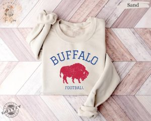 Buffalo Football Vintage Shirt Retro Buffalo Football Crewneck Sweatshirt Buffalo Bills Football Tshirt Bills Football Gift giftyzy 8