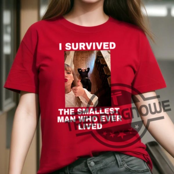 I Survived The Smallest Man Who Ever Lived Shirt Tay Gracie Shirt Gracie Abrams Concert Shirt Gracie Abrams Shirt trendingnowe 2