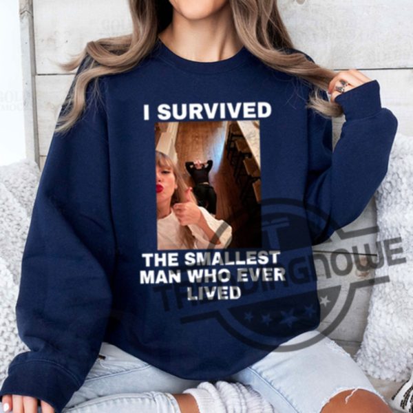 I Survived The Smallest Man Who Ever Lived Shirt Tay Gracie Shirt Gracie Abrams Concert Shirt Gracie Abrams Shirt trendingnowe 4