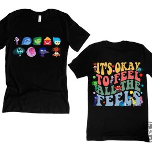 Its Okay To Feel All The Feels Shirt Mental Health Sweatshirt Inclusion Shirt Speech Therapy Tee Mixed Emotions Shirt trendingnowe 2