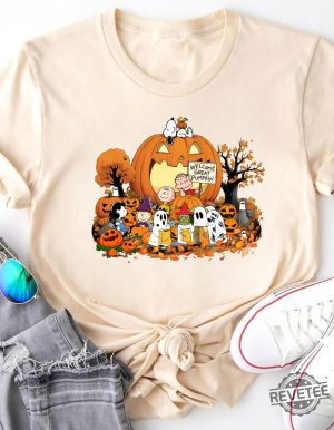 Welcome Great Pumpkin Chris Brown Shirt Halloween Shirt Snoopy Halloween Shirt revetee 4