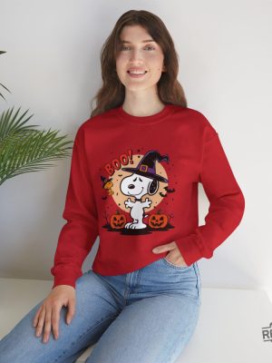 Snoopy Halloween Shirt Snoopy Pumpkin Sweatshirt Snoopy Halloween Shirt revetee 2