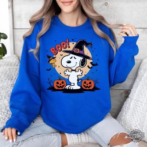 Snoopy Halloween Shirt Snoopy Pumpkin Sweatshirt Snoopy Halloween Shirt revetee 3