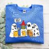 I Got A Rock Sweatshirt Trick Or Treat Sweatshirt Ghost Halloween Sweatshirt Snoopy Halloween Shirt revetee 1