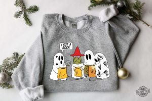 I Got A Rock Sweatshirt Trick Or Treat Sweatshirt Ghost Halloween Sweatshirt Snoopy Halloween Shirt revetee 5