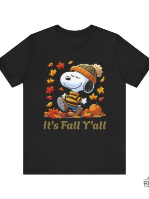 Snoopy Fall Shirt Fall Snoopy Shirt Nostalgia Shirt Fall Things Shirt Its Fall Yall Shirt revetee 2