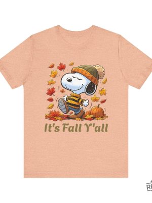 Snoopy Fall Shirt Fall Snoopy Shirt Nostalgia Shirt Fall Things Shirt Its Fall Yall Shirt revetee 4