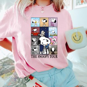 Taylor Swift Eras Tour Snoopy Shirt Snoopy Dog Sweater Taylor Swift Eras Crewneck Snoopy Tour Shirt revetee 5