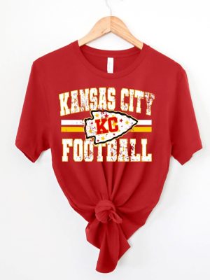 Vintage Kansas City Football Sweatshirt Trendy Kansas City Fan Shirts Kc Chiefs Shirt Chiefs Sweatshirt Chiefs T Shirt revetee 9