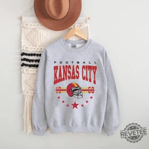 Vintage Style Kansas City Football Kc Chiefs Shirt Kansas City Chiefs Shirt Near Me Chiefs Sweatshirt Chiefs T Shirt revetee 2