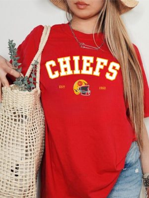 Kansas City Chiefs Shirt Vintage Kansas City Football Shirt Kc Chiefs Shirt Kansas City Chiefs Shirt Near Me revetee 3