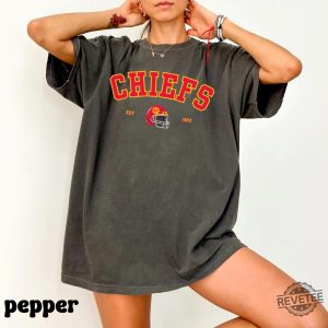 Kansas City Chiefs Shirt Vintage Kansas City Football Shirt Kc Chiefs Shirt Kansas City Chiefs Shirt Near Me revetee 4