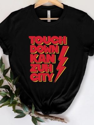 Touch Down Kan Zuh City Shirt Love Kan Zuh City Football Shirt Kan Zuh Football T Shirt revetee 3