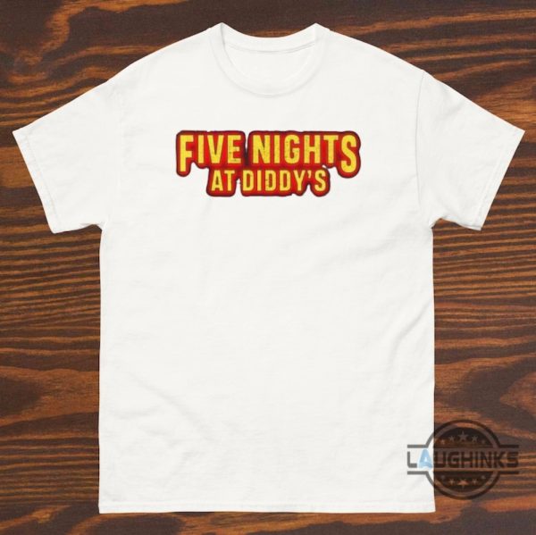 five nights at diddys shirt funny rappy p sean combs diddy ft fnaf shirts