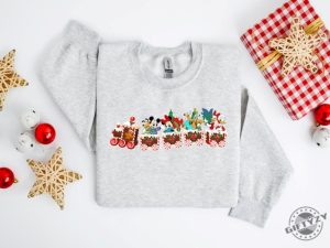 Mickey And Friends Christmas Shirt Merry Christmas Shirt Kids Christmas Shirt Disney Train Toddler Shirt Cute Winter Toddler Tee giftyzy 3