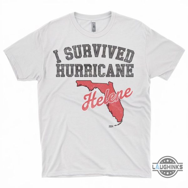 i survived hurricane helene 2024 tee shirt