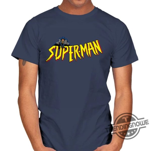 Confused Heroes Shirt Superman Batman T Shirt trendingnowe 1