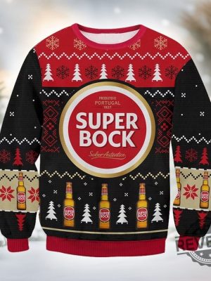 Super Bock Ugly Christmas Sweater Super Bock Ugly Sweatshirt revetee 2