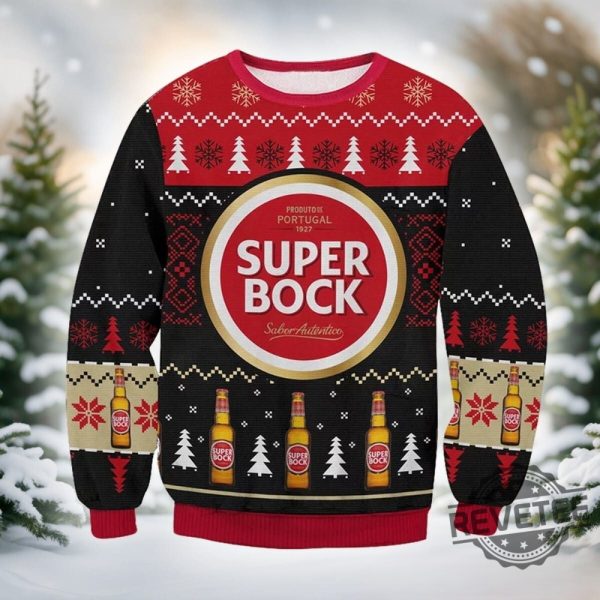 Super Bock Ugly Christmas Sweater Super Bock Ugly Sweatshirt revetee 2