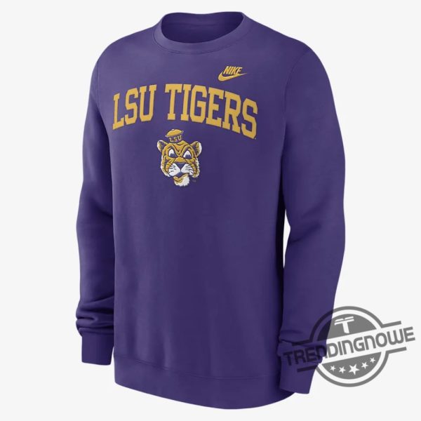 Lsu Tigers Legacy Classic Arch Over Logo Shirt Tigers T Shirt Sweatshirt Hoodie trendingnowe 1