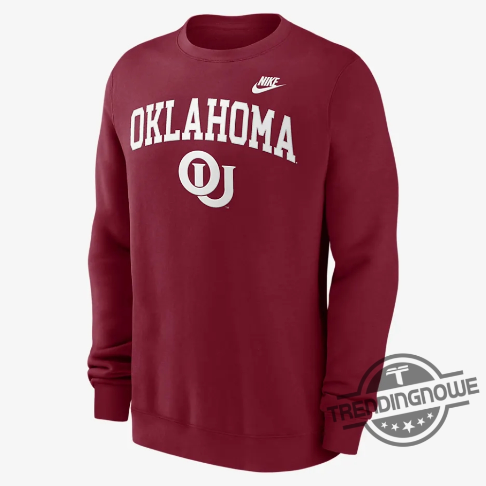 Oklahoma Sooners Legacy Classic Arch Over Logo Shirt Oklahoma T Shirt Sweatshirt Hoodie