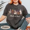 Halloween Chick Or Treat Shirt Halloween Chicken Tshirt Halloween Funny Chicken Sweatshirt Ghost Chicken Hoodie Chicken Lovers Shirt giftyzy 2