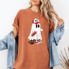 Kansas Chiefs Ghost Football Shirt Kansas City Football Mom Spooky Mom Sweatshirt Cheifs Shirt revetee 1