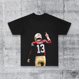 Brock Purdy San Francisco Football Vintage 90S Streetwear Heavyweight T Shirt Brock Purdy Shirt revetee 3