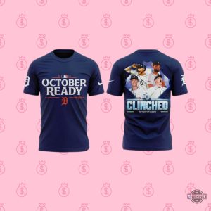 october ready tigers shirt 2024 nike detroit tigers football tee postseason gift laughinks 1