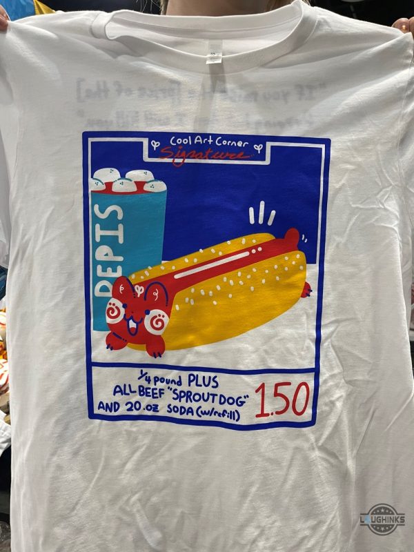 sproutco sproutdog t shirt sweatshirt hoodie costco hotdog shirts