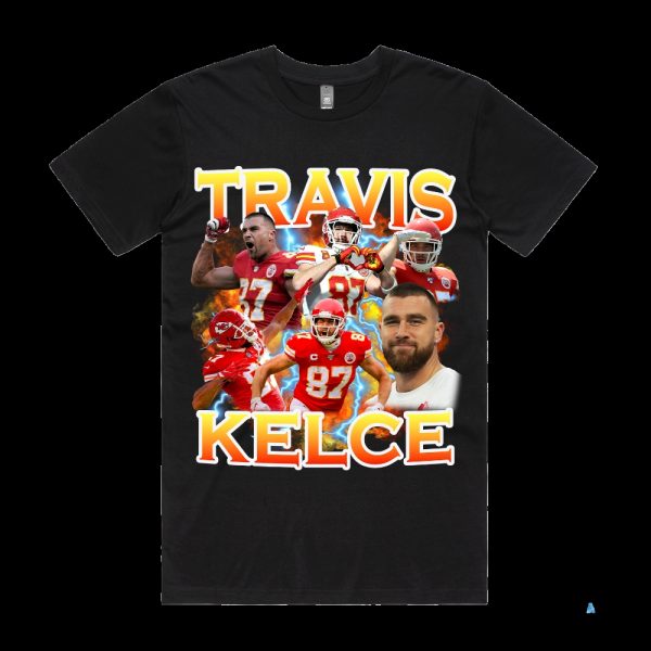 kc chiefs travis kelce bootleg shirt vintage kansas city football tee shirts