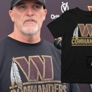 head coach dan quinn commanders shirt