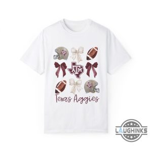 texans tshirt sweatshirt hoodie mommy and me texas a and m college football game day matching outfit bow gift for aggie fans laughinks 2