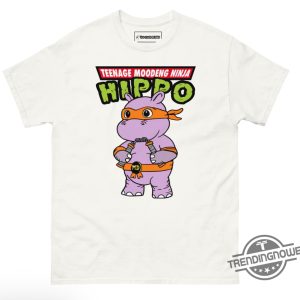 Teenage Moodeng Ninja Shirt Mao Deng Shirt Funny Moo Deng T Shirt Moo Deng Lovers Shirt trendingnowe 3