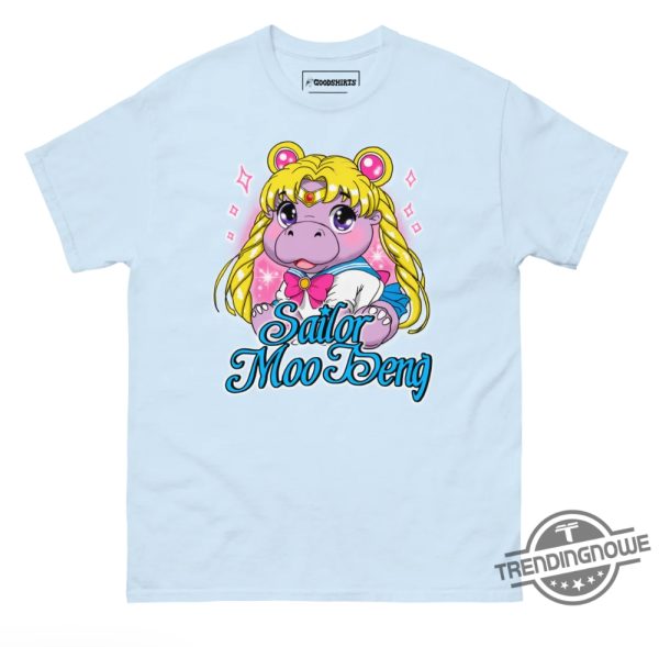 Sailor Moo Deng Shirt Funny Moo Deng T Shirt Moo Deng Lovers Shirt trendingnowe 1