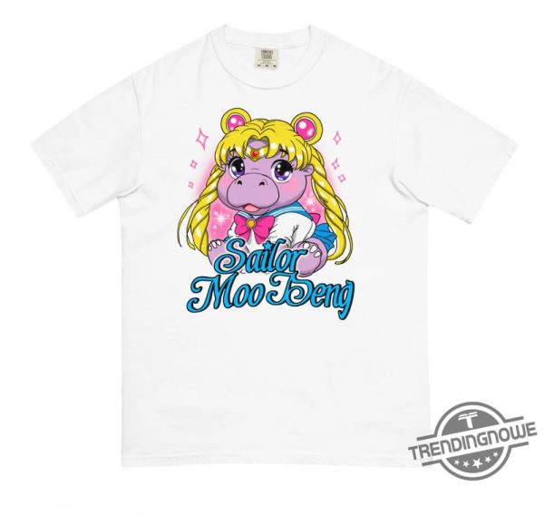 Sailor Moo Deng Shirt Funny Moo Deng T Shirt Moo Deng Lovers Shirt trendingnowe 2