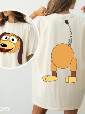 Slinky Dog Shirt Toy Story Dog Shirt Two Side Kids Slinky Dog Shirt Adult Slinky Dog Costume revetee 2