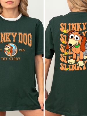 Toy Story Slinky Dog Shirt Slinky Dog Birthday Shirt Toy Story Matching Shirt Adult Slinky Dog Costume revetee 2