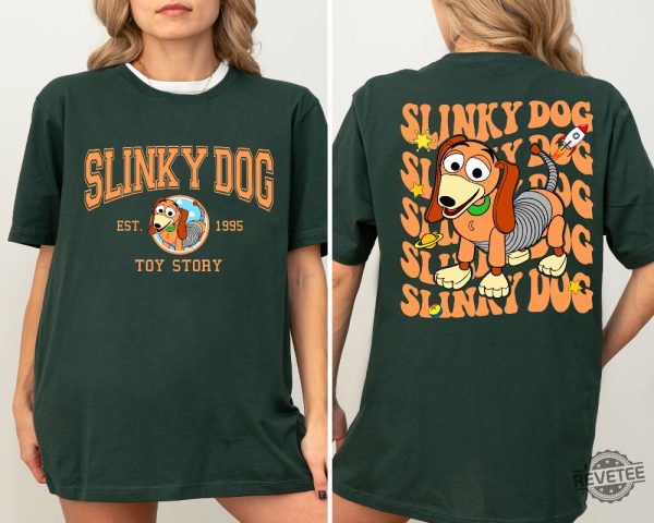 Toy Story Slinky Dog Shirt Slinky Dog Birthday Shirt Toy Story Matching Shirt Adult Slinky Dog Costume revetee 2