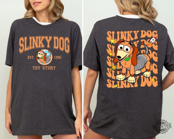 Toy Story Slinky Dog Shirt Slinky Dog Birthday Shirt Toy Story Matching Shirt Adult Slinky Dog Costume revetee 3