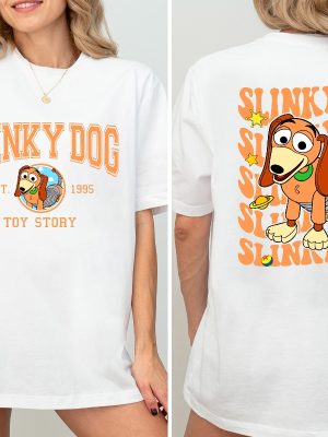 Toy Story Slinky Dog Shirt Slinky Dog Birthday Shirt Toy Story Matching Shirt Adult Slinky Dog Costume revetee 5