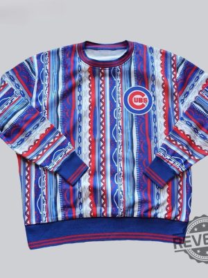 Cubs Pat Hughes Sweater 2024 Giveaways Pat Hughes Sweatshirt revetee 2