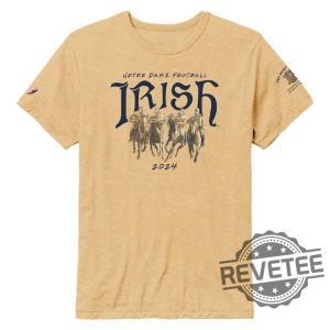 Notre Dame Fighting Irish 2024 The Shirt Tshirt Notre Dame The Shirt 2024 revetee 2