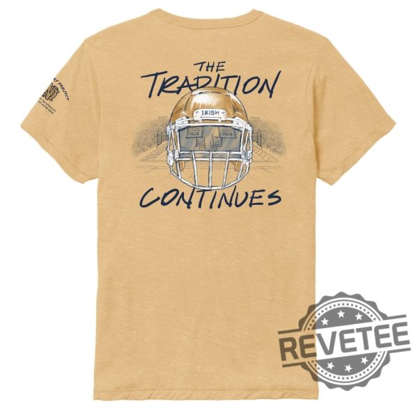 Notre Dame Fighting Irish 2024 The Shirt Tshirt Notre Dame The Shirt 2024 revetee 3