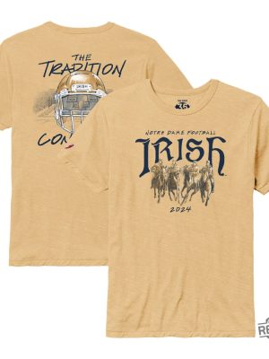 Notre Dame Fighting Irish 2024 The Shirt Tshirt Notre Dame The Shirt 2024 revetee 4