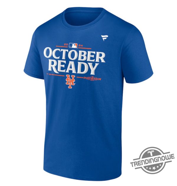 Mets Playoff Shirt 2024 New York Mets Royal 2024 Mlb Postseason T Shirt trendingnowe 1