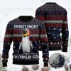 Im Not Short Im Penguin Ugly Christmas Sweater Im Not Short Im Penguin Christmas Sweatshirt revetee 1