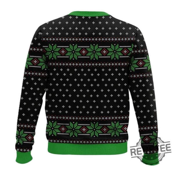 Introducing The Christmas Tree Rex Jurassic Park Ugly Sweater revetee 1